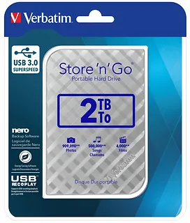 Verbatim Dysk Store n GO 2TB USB 3.0 53198