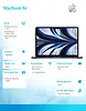 Apple MacBook Air 13.6 cala: M4 10/10, 32GB, 2TB SSD, 35W - P&oacute;łnoc