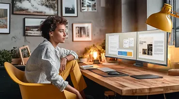 IIYAMA Monitor 27 cali X2797QSU-B1 IPS,QHD,HDMI,DP,350cd, 75Hz, 4x USB, bezramkowy