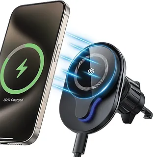 SODI Uchwyt indukcyjny MagSafe do kratki wentylacyjnej 15W C50 czarny