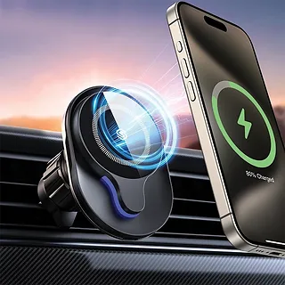 SODI Uchwyt indukcyjny MagSafe do kratki wentylacyjnej 15W C50 czarny