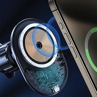 SODI Uchwyt indukcyjny MagSafe do kratki wentylacyjnej 15W C50 czarny