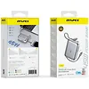 AWEI Powerbank C03 20000mAh 45W USB-A/USB-C + kable Lightning         USB-C - srebrny