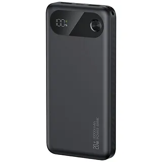 USAMS Powerbank PB80 10000mAh 20W PD 2xUSB-A + USB-C czarny