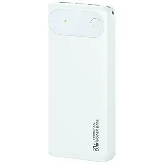 USAMS Powerbank PB80 10000mAh 20W PD 2xUSB-A + USB-C biały