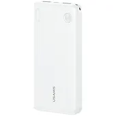 USAMS Powerbank PB83 10000mAh PD 2xUSB-A USB-C biały