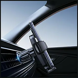 USAMS Uchwyt samochodowy ZJ085 do kratki czarny