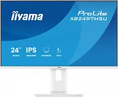 IIYAMA Monitor ProLite 23.8 cala XB2497HSU-W1  IPS,FHD,HDMI,DP,120Hz,350CD,2xUSBv3.2, 2xUSB-C, GW 5lat, HAS 150/PIVOT, BIAŁY