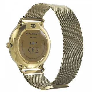 Garett Electronics Smartwatch Verona 2 złoty mesh