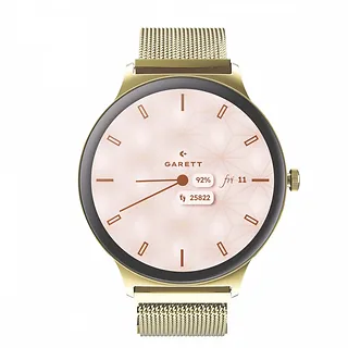 Garett Electronics Smartwatch Verona 2 złoty mesh