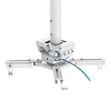 Neomounts Uchwyt sufitowy do projektora CL25-550WH1 35kg 74,5-114,5cm