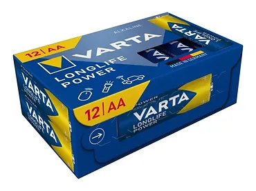 Varta Baterie Alkaliczne R6(AA) Longlife Power 12P NEW