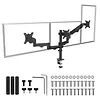 Maclean Uchwyt na 3 monitory 2-8 kg MC-137 17-27 cali
