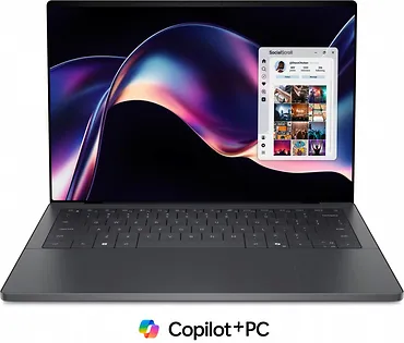 Dell Laptop XPS 14 DA14260 Win11Pro Core Ultra X7 358H/32GB/512GB/14/2,8K /Intel Arc/FgrPr/Cam/Mic/Backlit Kb/3 Cell/3Y ProSupport