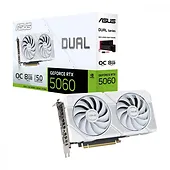 Asus Karta graficzna GeForce RTX 5060 DUAL OC WHITE 8G GDDR7 128BIT HDMI/3DP