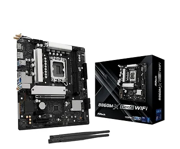 ASRock Płyta gł&oacute;wna B860M-X GEN5 Wi-Fi s1851 2DDR5 mATX