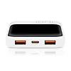 everActive Powerbank 10 000 mAh 2X USB 1X USB-C 22,5W QC4.0 wyświetlacz LED