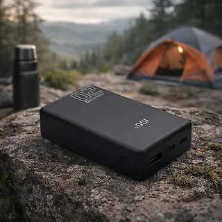 everActive Powerbank 20 000 MAH 2X USB-C 1X USB 20W QC4.0 wyświetlacz LCD