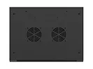 Lanberg Szafa instalacyjna rack wisząca 19 cali 4U 600x450 czarna drzwi metalowe (flat pack)