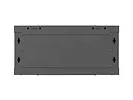 Lanberg Szafa instalacyjna rack wisząca 19 cali 4U 600x450 czarna drzwi metalowe (flat pack)