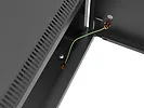 Lanberg Szafa instalacyjna rack wisząca 19 cali 4U 600x450 czarna drzwi metalowe (flat pack)