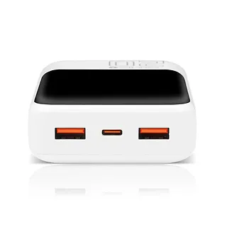 everActive Powerbank 20 000 mAh 2X USB 1X USB-C 22,5W QC4.0 wyświetlacz LCD