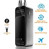 everActive Powerbank 27 000 MAH 2X USB-C 1X USB 162,5W QC4+ wbudowana latarka wyświetlacz LCD