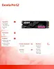 Kioxia Dysk SSD Exceria Pro G2 2TB NVMe5.0 2280 14900/13400 MB/s