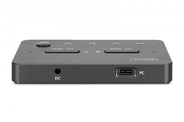 Digitus Stacja dokująca dysk&oacute;w z funkcją klonowania | USB-C 3.1 Gen2 10Gbps | SSD M.2 NVMe (max. 2x 4TB) | Funkcja Offline Clone | Czarna