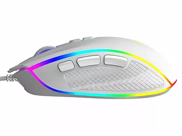 Mysz przewodowa MODECOM optyczna VOLCANO VELES Biała