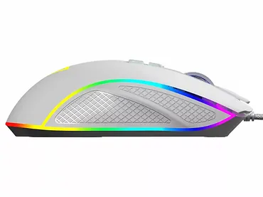 Mysz przewodowa MODECOM optyczna VOLCANO VELES Biała