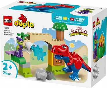 LEGO Klocki DUPLO Disney 10463 Dinozaur Spidey-Rex i Zielony Goblin