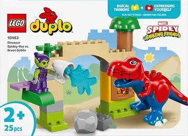 LEGO Klocki DUPLO Disney 10463 Dinozaur Spidey-Rex i Zielony Goblin