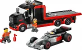 LEGO Klocki City 60493 Ciężar&oacute;wka F1 z bolidem Audi F1