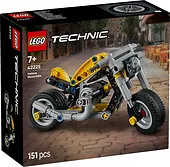 LEGO Klocki Technic 42225 Ż&oacute;łty motocykl