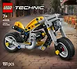 LEGO Klocki Technic 42225 Ż&oacute;łty motocykl