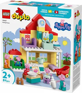 LEGO Klocki DUPLO Peppa Pig 10467 Dom rodzinny