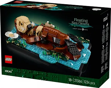 LEGO Klocki Ideas 21366 Pływające wydry