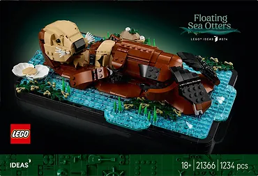 LEGO Klocki Ideas 21366 Pływające wydry
