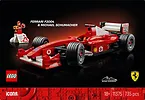LEGO Klocki Icons 11375 Ferrari F2004 i Michael Schumacher