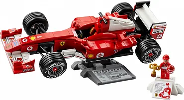 LEGO Klocki Icons 11375 Ferrari F2004 i Michael Schumacher