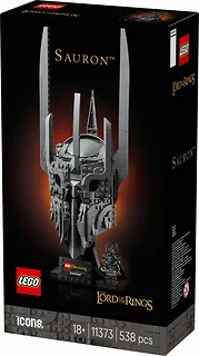 LEGO Klocki Icons 11373 Władca pierścieni: Hełm Saurona