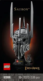 LEGO Klocki Icons 11373 Władca pierścieni: Hełm Saurona