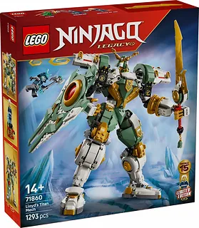 LEGO Klocki Ninjago 71860 Tytanowy mech Lloyda 15. rocznica