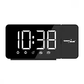 GreenBlue Radiobudzik cyfrowy LED GB172 radio FM, alarm, zegar 12/24, zasilanie USB 5V DC, CR2032