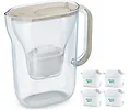 Brita Dzbanek filtrujący Style Essential 2.4l + 4 wkłady, piaskowy