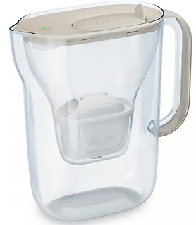 Brita Dzbanek filtrujący Style Essential 2.4l + 4 wkłady, piaskowy