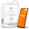 Qoltec Czujnik wycieku gazu ziemnego | detektor CH4 | NG | Tuya | Wi-Fi | alarm 85dB | LED