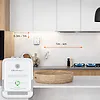 Qoltec Czujnik wycieku gazu Propan-Butan | detektor LPG | alarm 85dB |  LED