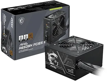 Zasilacz MSI MAG A650BN PCIE5 II 650W